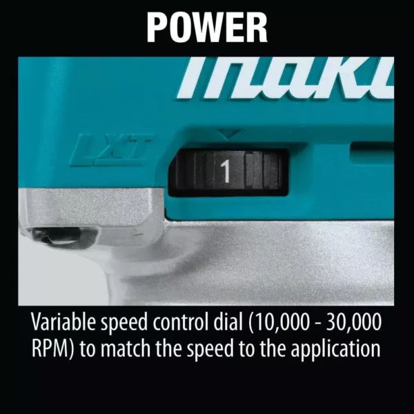 Makita 5.0 Ah 18-Volt LXT Lithium-Ion Brushless Cordless Compact Router Kit