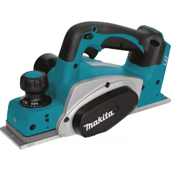 Makita 18-Volt LXT Brushless Cordless Compact Router Kit/Bonus 18-Volt LXT Cordless 3-1/4 in. Cordless Planer (Tool-Only)