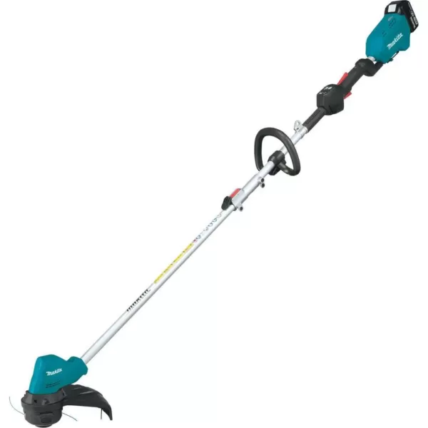 Makita 18-Volt LXT Lithium-Ion Brushless Cordless String Trimmer Kit with Bonus 1 lbs. 0.080 in. x 400 ft. Round Trimmer Line