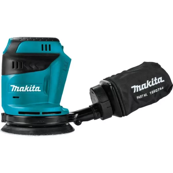 Makita 18-Volt LXT Lithium-Ion Cordless 5 in. Random Orbit Sander (Tool-Only)