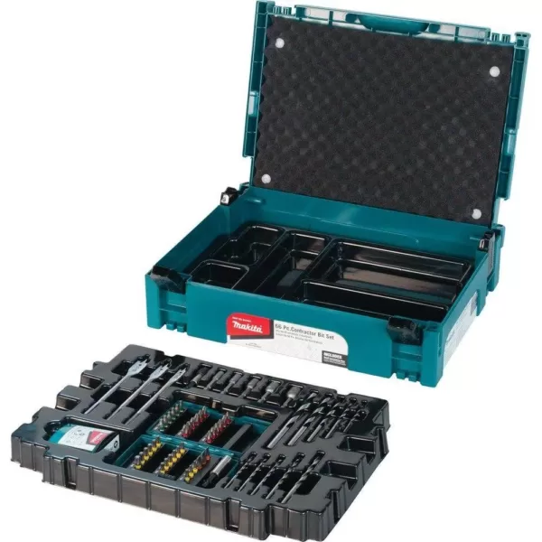 Makita Steel Contractor Bit Set (66-Piece)