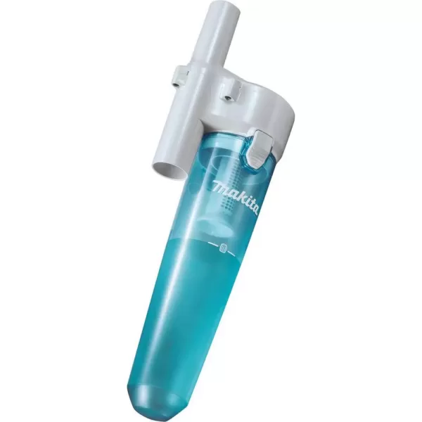 Makita 18-Volt LXT Lithium-Ion Compact Cordless Vacuum (Tool-Only) with White Cyclonic Vacuum Attachment