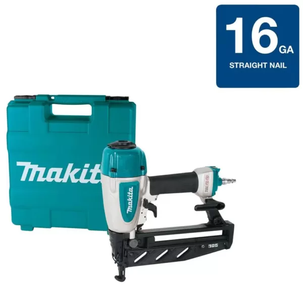 Makita Pneumatic 16-Gauge, 2-1/2 in. Straight Finish Nailer