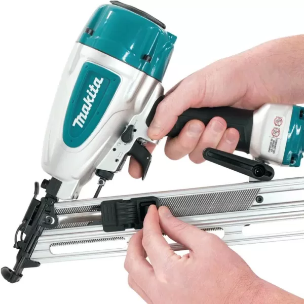 Makita Pneumatic 15-Gauge, 2-1/2 in. Angled Finish Nailer