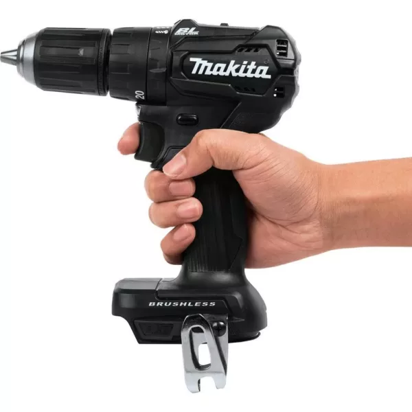 Makita 18-Volt LXT Lithium-Ion Sub-Compact Brushless Cordless 1/2 in. Hammer Driver Drill (Tool Only)