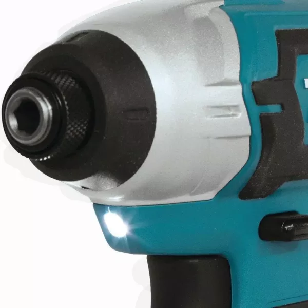 Makita 12-Volt MAX CXT Lithium-Ion 1/4 in. Cordless Impact Driver Kit with (2) Batteries 2.0Ah, Charger, Hard Case