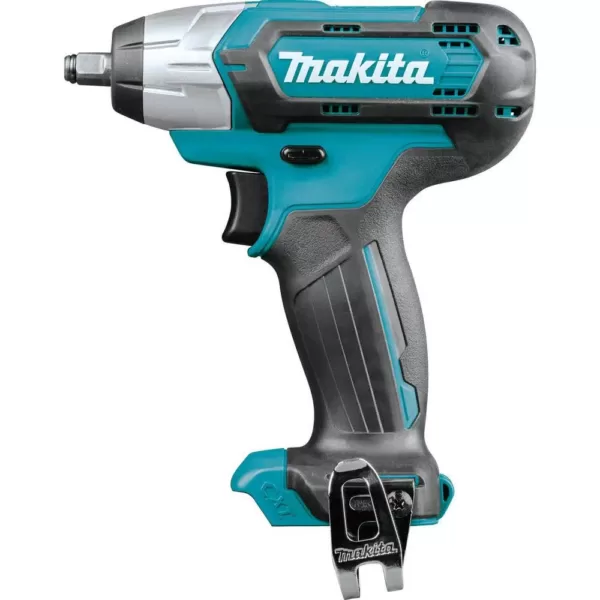 Makita 12-Volt MAX CXT Lithium-Ion Cordless 3/8 in. Square Drive Impact Wrench Kit