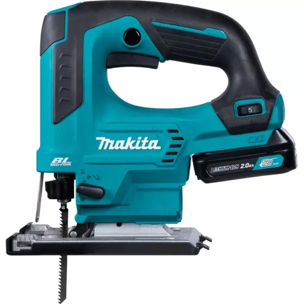 Makita 12-Volt Max CXT Lithium-Ion Brushless Cordless Top Handle Jig Saw Kit (2.0Ah)