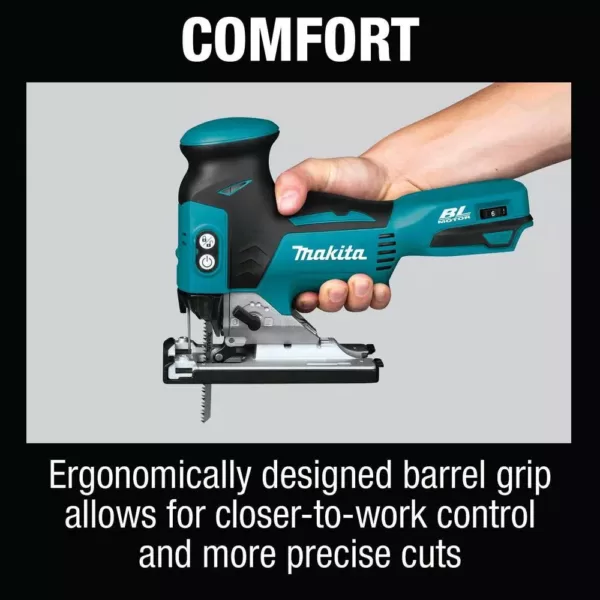 Makita 18-Volt LXT Lithium-Ion Brushless Cordless Barrel Grip Jig Saw (Tool-Only)