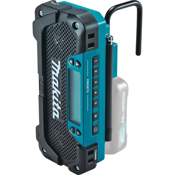 Makita 12-Volt MAX CXT Lithium-Ion Cordless MP3 Compatible Compact Job Site Radio (Tool Only)