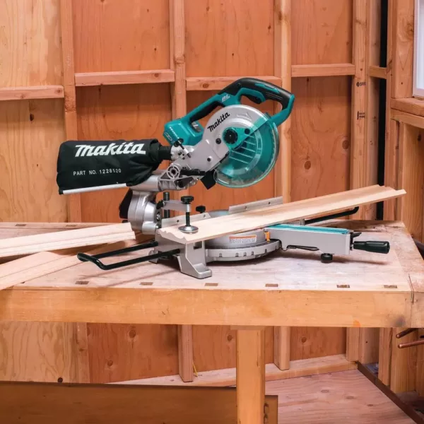 Makita 18-Volt X2 LXT Lithium-Ion 1/2 in. Brushless Cordless 7-1/2 in. Dual Slide Compound Miter Saw (Tool-Only)