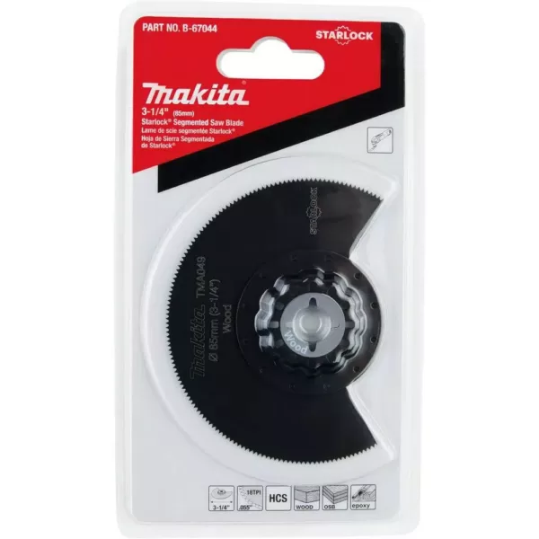 Makita 3-1/4 in. Starlock Segmented Saw Blade