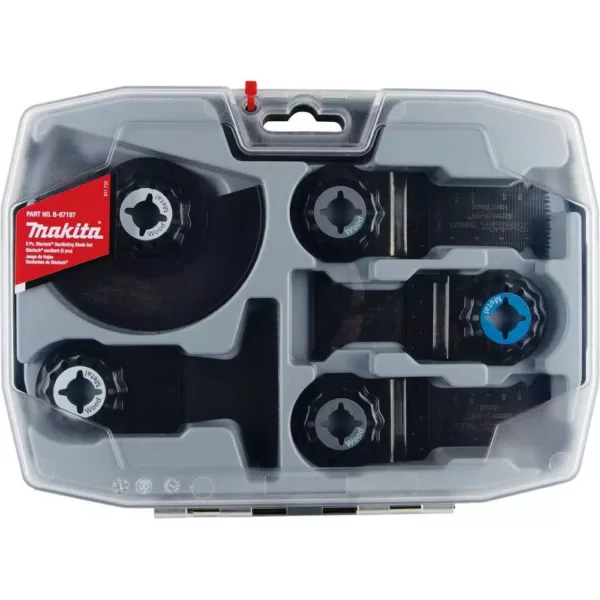 Makita 5 Pc. Starlock Oscillating Blade Set