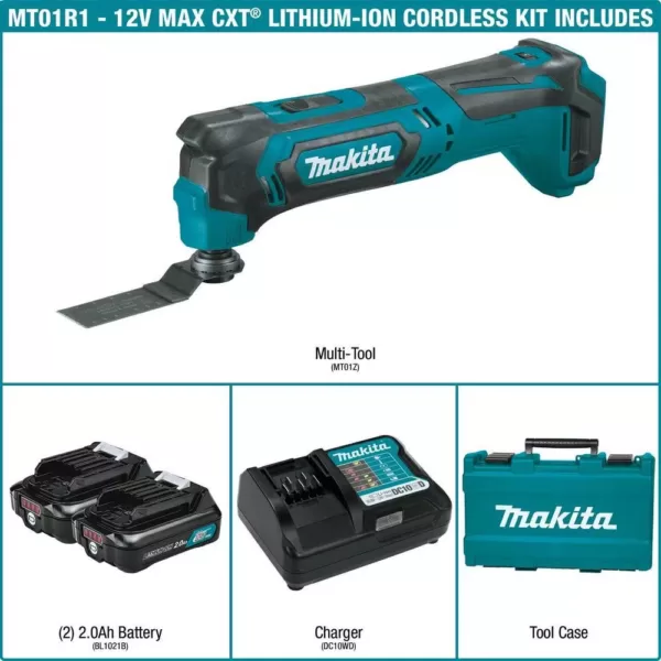 Makita 12-Volt MAX CXT Lithium-Ion Cordless Multi-Tool Kit