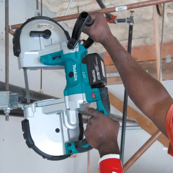 Makita 18-Volt LXT 5.0Ah Lithium-Ion Cordless Portable Band Saw Kit