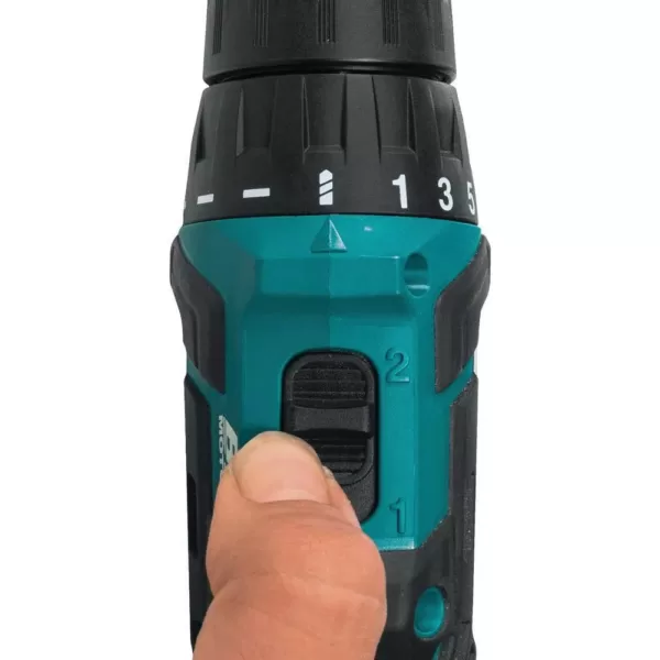 Makita 12-Volt Max CXT Lithium-Ion 3/8 in. Brushless Cordless Driver Drill Kit with (2) Batteries (2.0 Ah), Charger, Hard Case