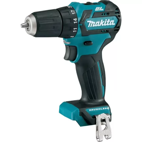 Makita 12-Volt MAX CXT Lithium-Ion 3/8 in. Brushless Cordless Driver Drill (Tool-Only)