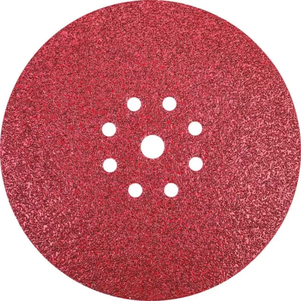 Makita 9 in. Round Abrasive Disc, Hook & Loop, 40-Grit (25/Pack)