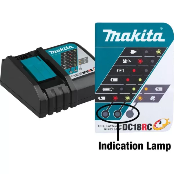 Makita 18-Volt LXT Lithium-Ion Rapid Optimum Battery Charger