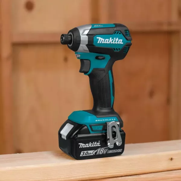 Makita 18-Volt LXT Lithium-ion Brushless Cordless 2-Piece Combo Kit 3.0Ah Driver-Drill/ Impact Driver