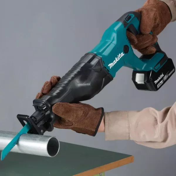 Makita 18-Volt LXT Lithium-Ion Cordless Combo Kit (4-Piece) (Hammer Drill/ Impact Driver/ Recipro Saw/ Flashlight) (3.0 Ah)