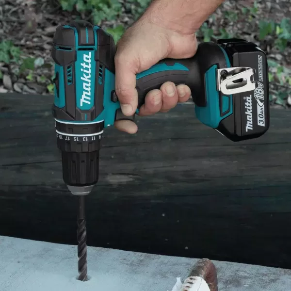 Makita 18-Volt LXT Lithium-Ion Cordless Combo Kit (4-Piece) (Hammer Drill/ Impact Driver/ Recipro Saw/ Flashlight) (3.0 Ah)