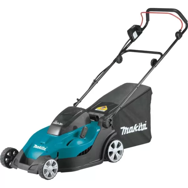 Makita 17 in. 5.0 Ah 18-Volt X2 (36-Volt) LXT Lithium-Ion Cordless Walk Behind Push Lawn Mower Kit