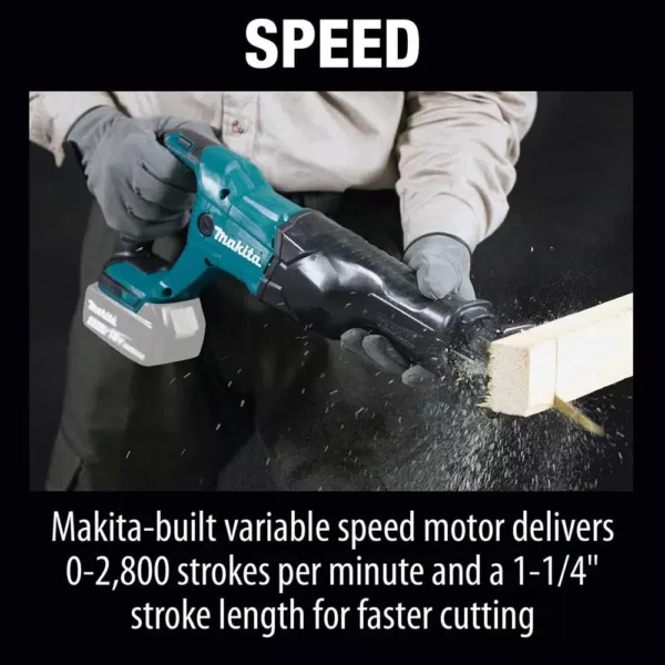 Makita 18-Volt LXT Lithium-Ion Cordless Reciprocating Saw (Tool-Only)