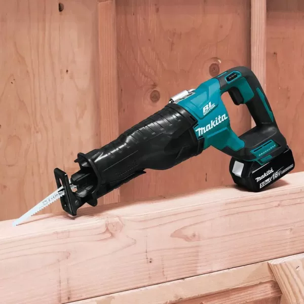 Makita 18-Volt 5.0Ah LXT Lithium-Ion Brushless Cordless Recipro Saw Kit