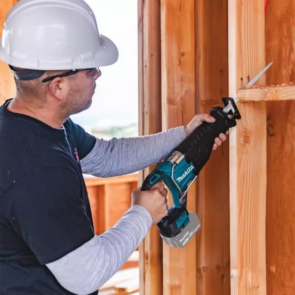 Makita 18-Volt LXT Lithium-Ion Brushless Cordless Recipro Saw, Tool-Only with BONUS 18-Volt LXT Lithium-Ion 5.0 Ah Battery