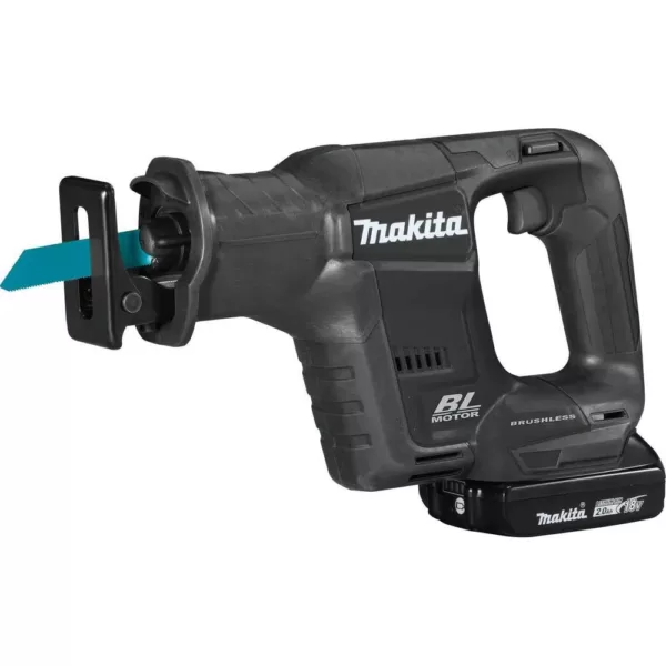 Makita 18-Volt LXT Lithium-Ion Sub-Compact Brushless Cordless Recipro Saw Kit (2.0 Ah)