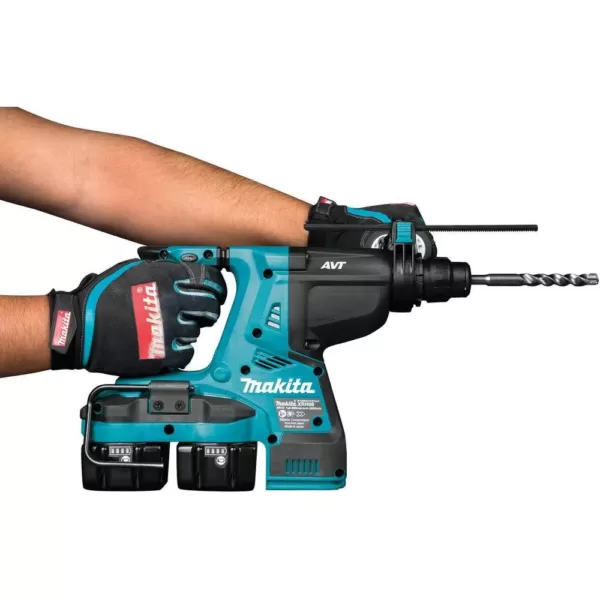 Makita 18-Volt X2 LXT Lithium-Ion 36-Volt 1-1/8 in. Brushless Cordless Rotary Hammer Kit 5.0 Ah