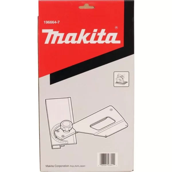 Makita Miter Guide Set for use with Makita Plunge Circular Saws SP6000J, SP6000J1 and w/ Makita guide rails 194368-5, 194367-7