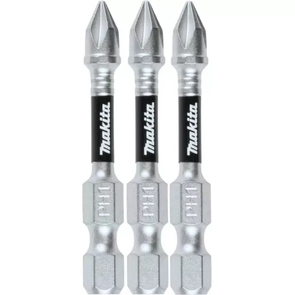 Makita Impact XPS #1 Phillips 2 in. Power Bit (3-Pack)