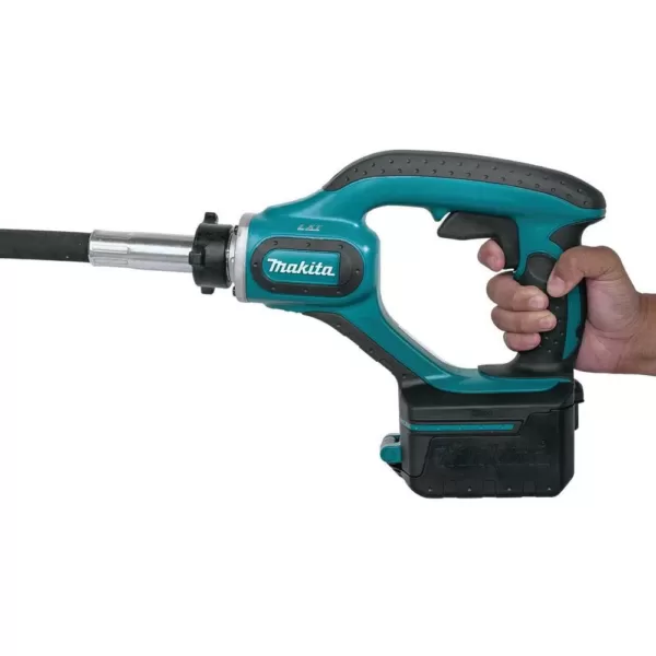 Makita 18-Voltt 5.0Ah LXT Lithium-Ion Cordless 4 ft. Concrete Vibrator Kit