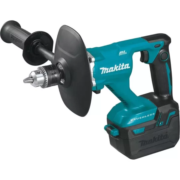 Makita 1/2 in. 18-Volt LXT Lithium-Ion Cordless Brushless Mixer (Tool-Only) with Bonus 18-Volt LXT Battery Pack 5.0Ah