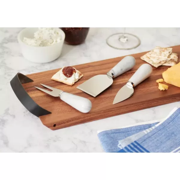 Fox Run Marble Cheese Knives (Set of 3)