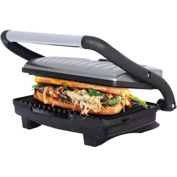 Brentwood Appliances 1,000-Watt Metallic Panini Press