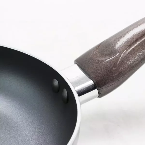 Oster Sato 8 in. Aluminum Nonstick Frying Pan in Metallic Champagne