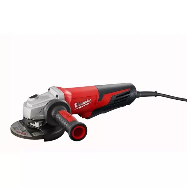 Milwaukee 13 Amp 5 in. Small Angle Grinder with Lock-On Paddle Switch