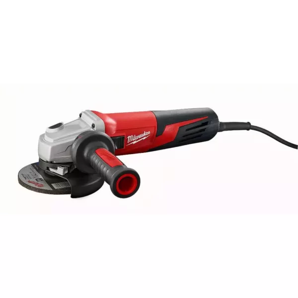 Milwaukee 13-Amp 5 in. Small Angle Grinder with Lock-On Slide Switch