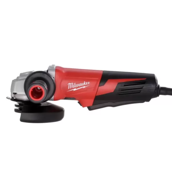 Milwaukee 13 Amp 6 in. Small Angle Grinder with Paddle Lock-On Switch