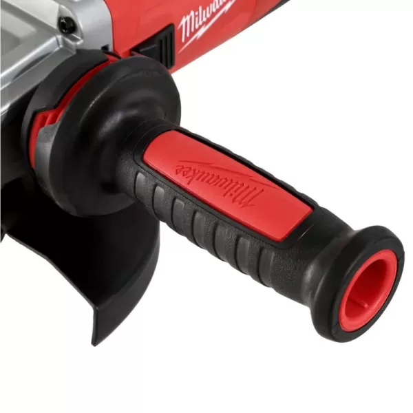 Milwaukee 13 Amp 6 in. Small Angle Grinder with Slide Lock-On Switch