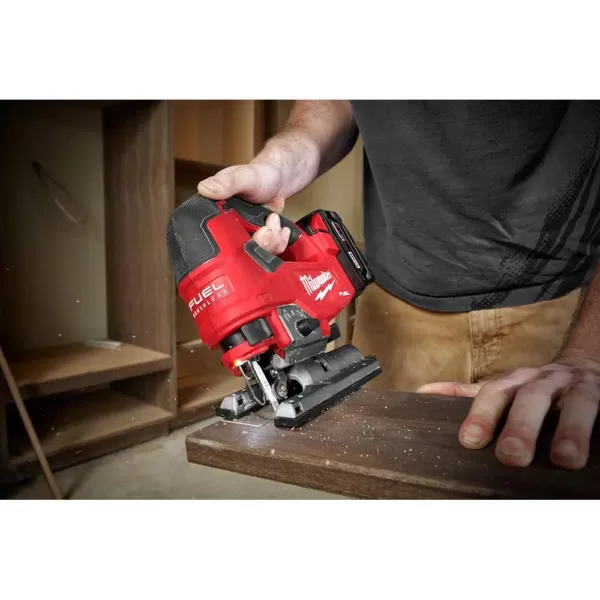 Milwaukee M18 FUEL 18-Volt Lithium-Ion Brushless Gen II 18-Gauge Cordless Brad Nailer/Jig SawithRouter Combo Kit (3-Tool)