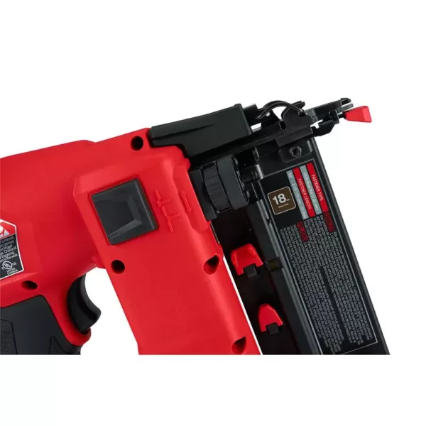 Milwaukee M18 FUEL 18-Volt Lithium-Ion Brushless Gen II 18-Gauge Cordless Brad Nailer (2-Tool)