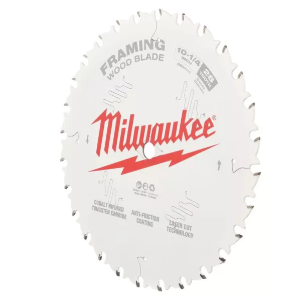 Milwaukee 10-1/4 in. x 28-Tooth Framing Circular Saw Blade