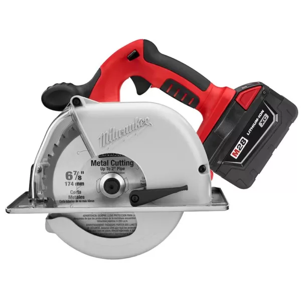 Milwaukee M28 28-Volt Lithium-Ion Cordless 6-7/8 in. Metal Cutting Circular Saw (Tool-Only)