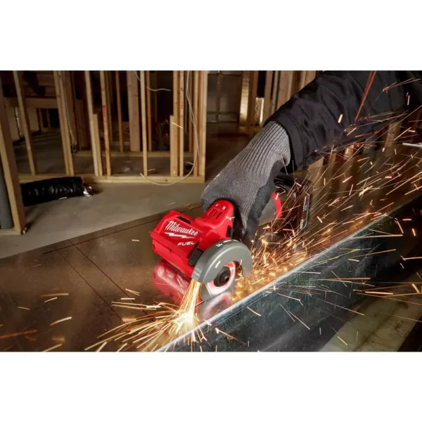 Milwaukee M12 FUEL 12-Volt Lithium-Ion Brushless Cordless 3 in. Cut Off Saw (Tool-Only)