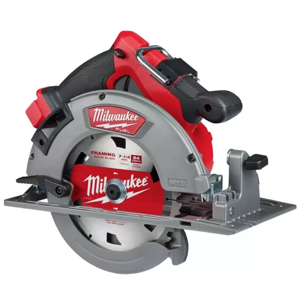 Milwaukee M18 FUEL 18-Volt Lithium-Ion Cordless 7-1/4 in. Circular Saw W/ HIGH OUTPUT XC 8.0Ah Battery