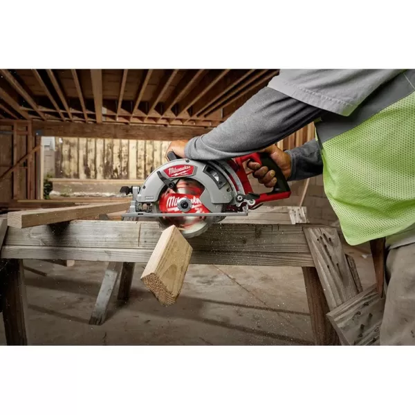 Milwaukee M18 FUEL 18-Volt Lithium-Ion Cordless 7-1/4 in. Rear Handle Circular Saw (Tool-Only)